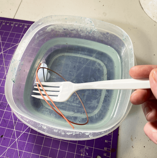 How to Pickle Copper Wire to Remove Firescale Studio 73 Designs